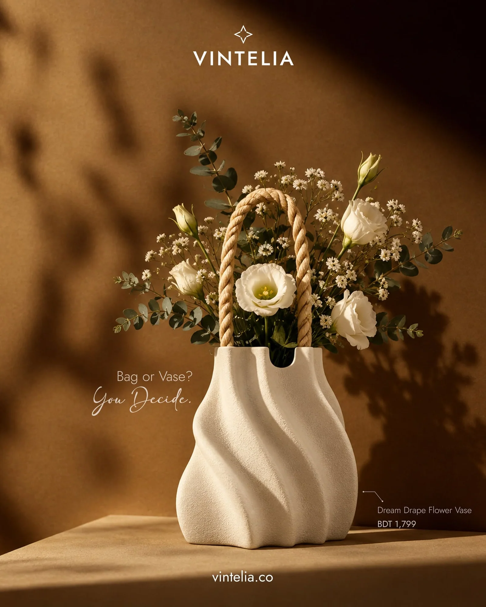 Dream Drape Flower Vase image 2